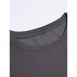 Men's Casual Short Sleeve T-Shirt with Bold 