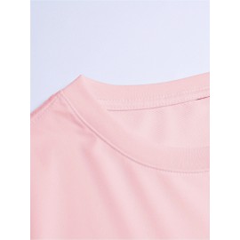 Men's Casual Short Sleeve T-Shirt with 