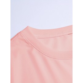 Men'S Vibrant Orange Graphic T-Shirt - 