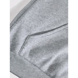 Men'S Casual Hoodie with 